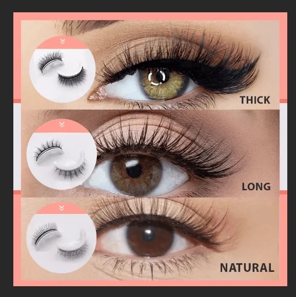 🔥Last Day 55% OFF🔥Reusable Self Adhesive Eyelashes