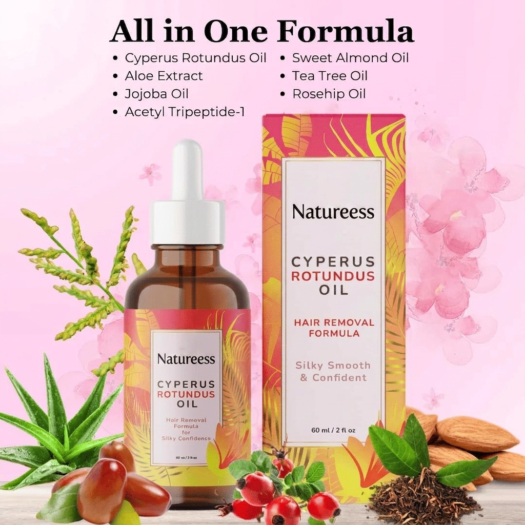 🔥Final 3 Hours: 70%OFF🌿Beauty Cyperus Rotundus Oil:🎁 The Ultimate Natural Solution for Smooth, Healthy Skin