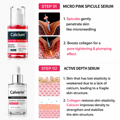 Final 3 Hours: 60%OFF🔥Gifted Collagen Boost 5-Step Set Calcium Collagen Balm for Firming & Pore Care