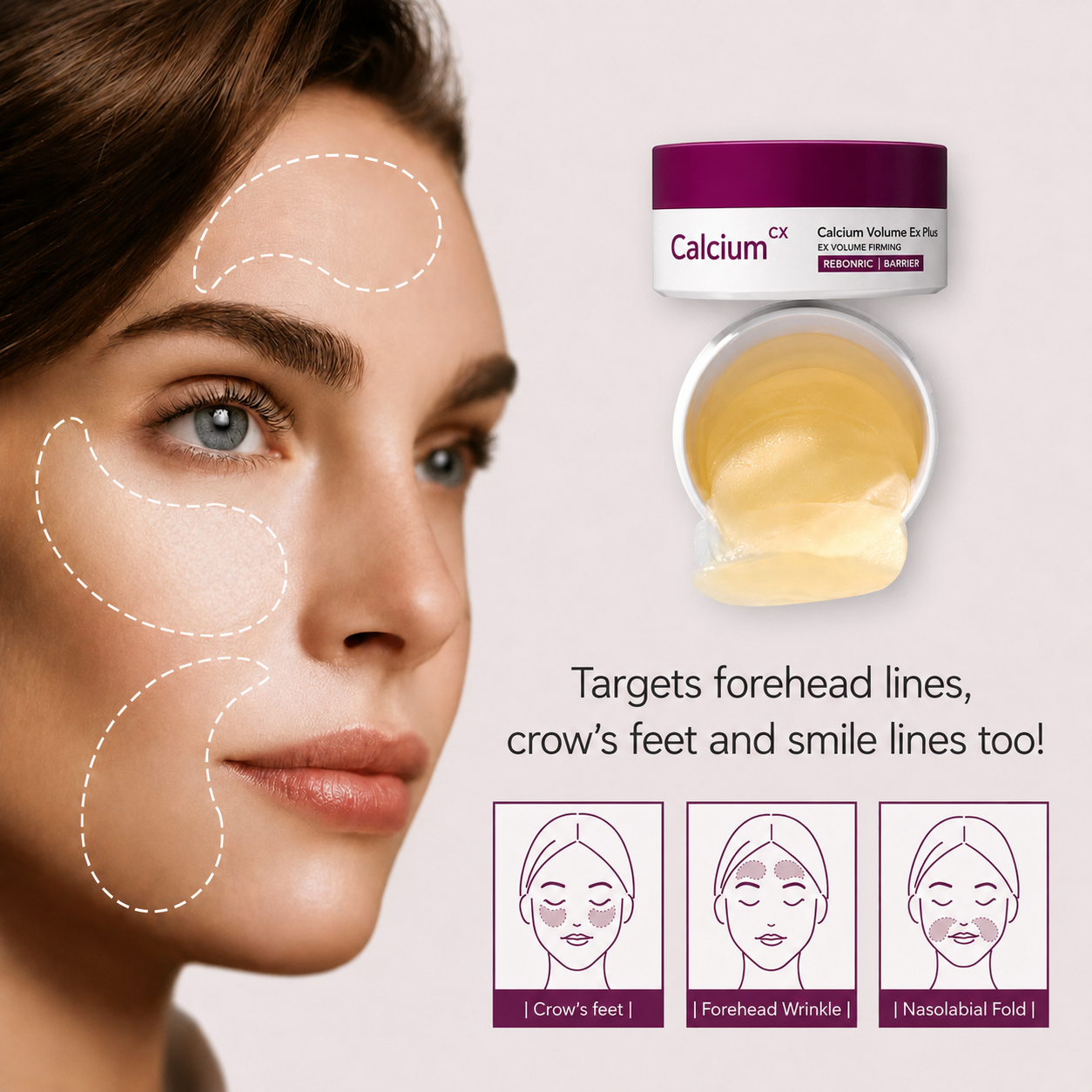 Final 3 Hours: 60%OFF🔥Gifted Collagen Boost 5-Step Set Calcium Collagen Balm for Firming & Pore Care