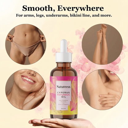 Natureess Beauty Hair Reduction Oil – Stop Unwanted Hair & Reveal Softer Skin