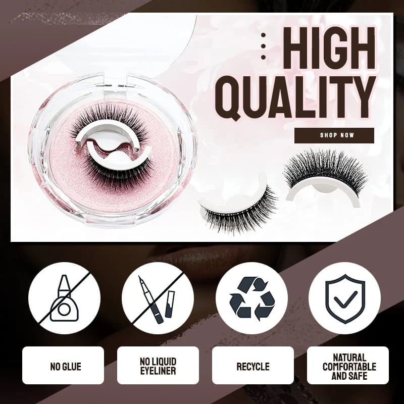 🔥Last Day 55% OFF🔥Reusable Self Adhesive Eyelashes