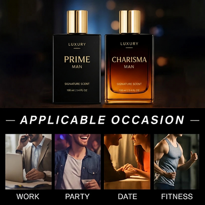 Final 3 Hours: 60% OFF 🔥 Two Scents. Every Moment – PRIME MAN & CHARISMA MAN Perfume