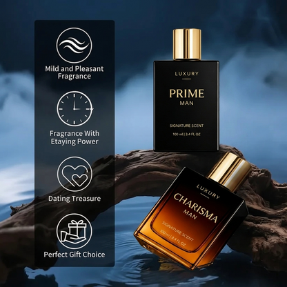 Final 3 Hours: 60% OFF 🔥 Two Scents. Every Moment – PRIME MAN & CHARISMA MAN Perfume