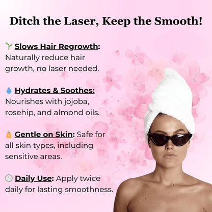 Natureess Beauty Hair Reduction Oil – Stop Unwanted Hair & Reveal Softer Skin
